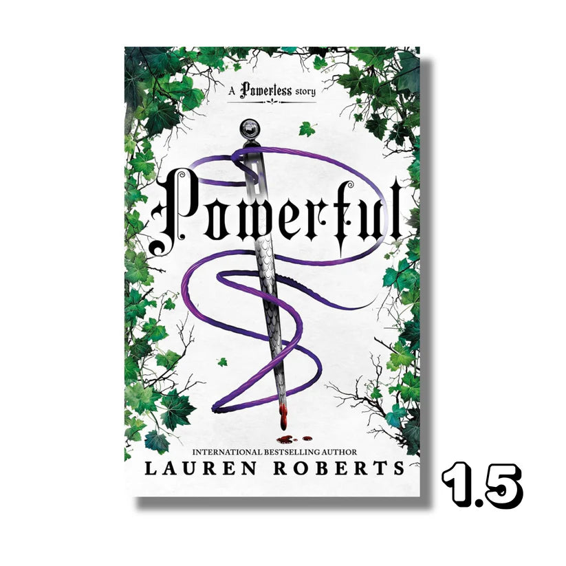 Powerless Series (4 Books) by Lauren Roberts | Complete Fantasy Romance Paperback Box Set