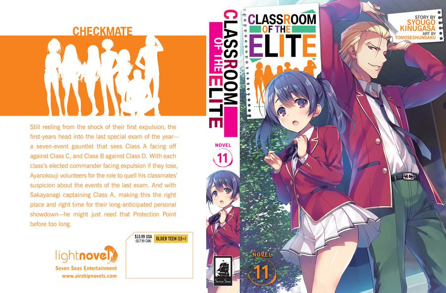 Cover of Classroom Of The Elite Volume 11 (Manga)