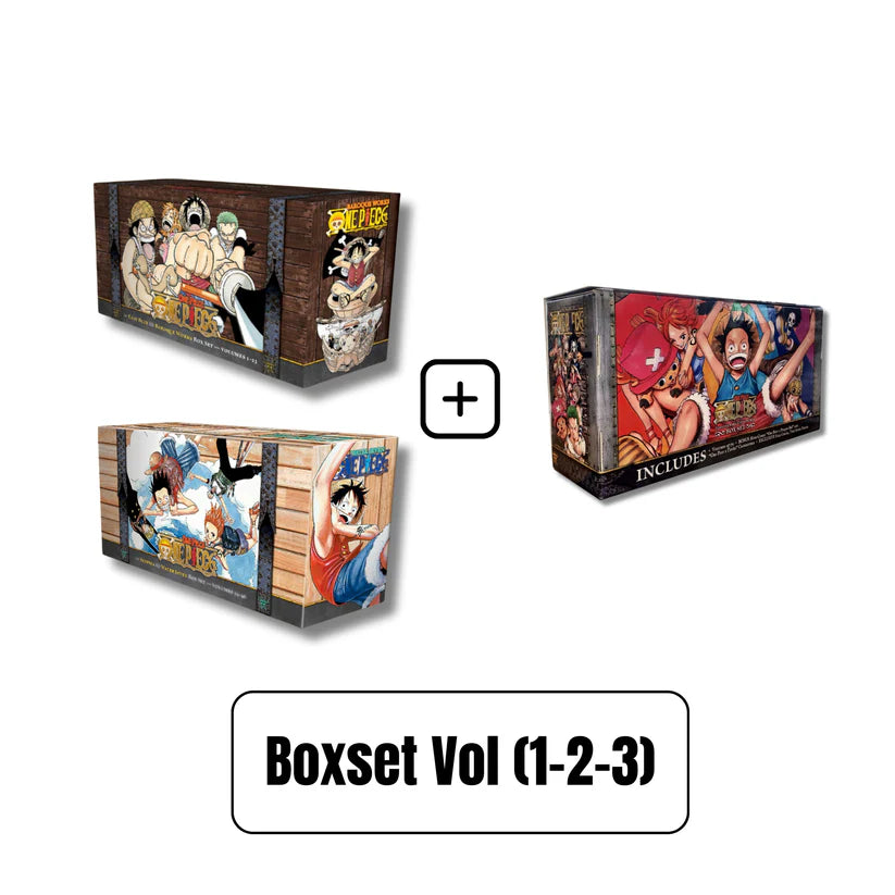 Cover of [Combo] One Piece Box Set 1, 2, 3: Volumes (1-70)
