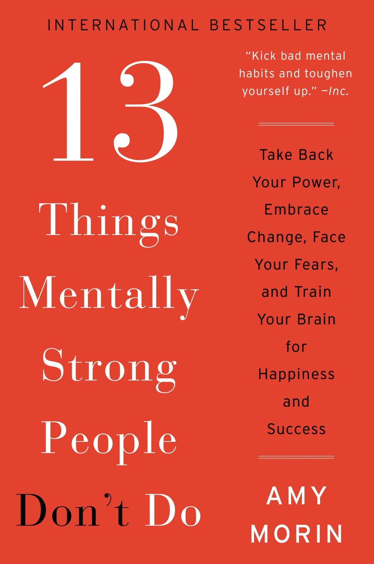 Cover of 13 Things Mentally Strong People Don’t Do