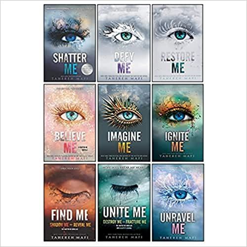 Shatter Me Box Set (9 Books) by Tahereh Mafi | Complete YA Dystopian Fantasy Romance Collection | Paperback
