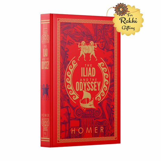 HOMER: The Iliad and The Odyssey (Deluxe Leatherbound edition)