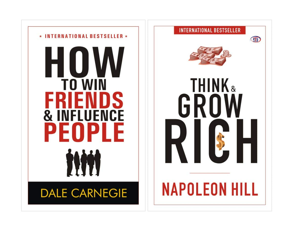 Cover of COMBO How to Win Friends & Influence People + Think & Grow Rich (Set of 2 Books)