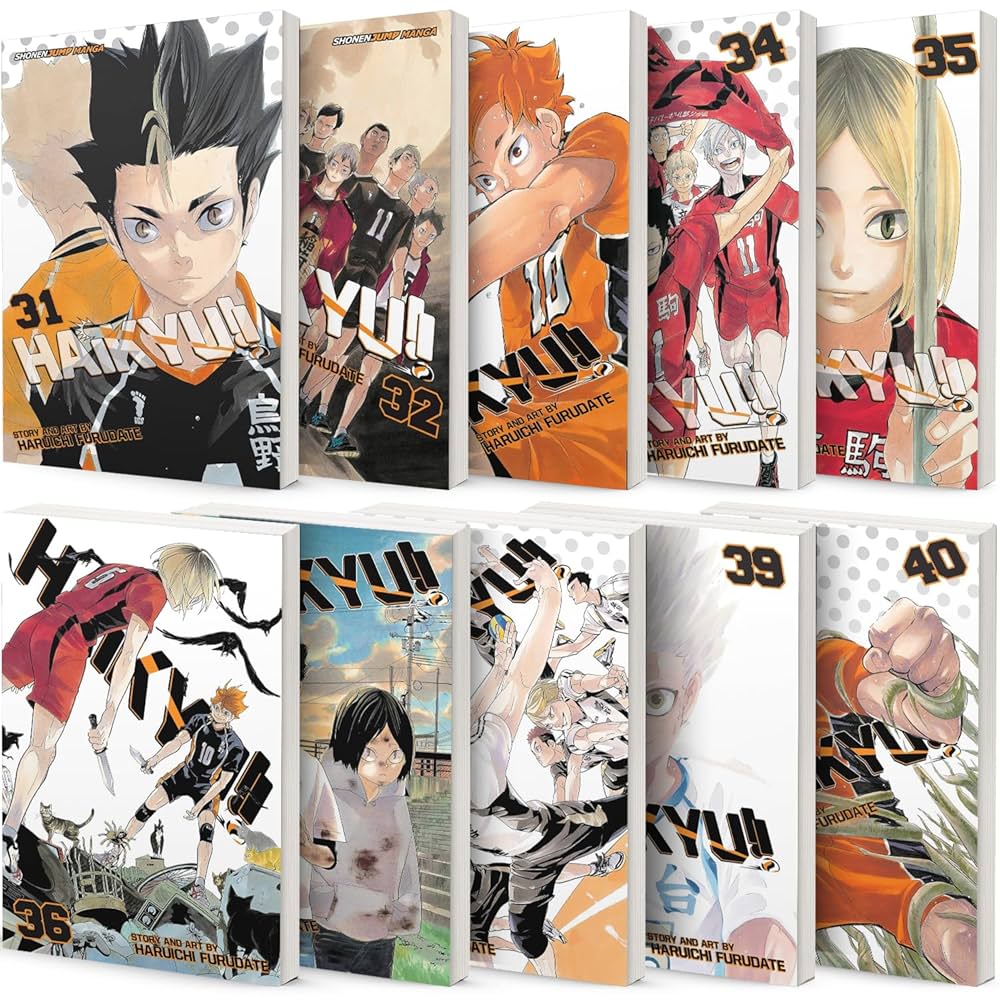 Cover of Haikyu, Box set (01-11) by Haruichi Furudate