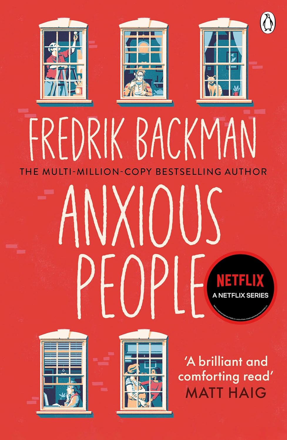 Anxious People By Fredrik Backman (Paperback)