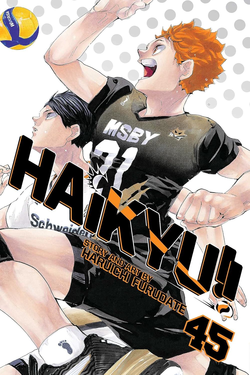 Cover of Haikyu!! Combo Vol.12 to Vol 45 By Haruichi Furudate