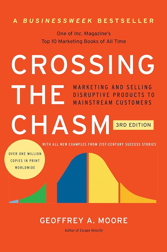 Cover of Crossing the Chasm by Geoffrey A. Moore