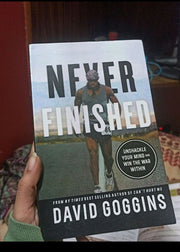 Never Finished by David Goggins (Paperback)