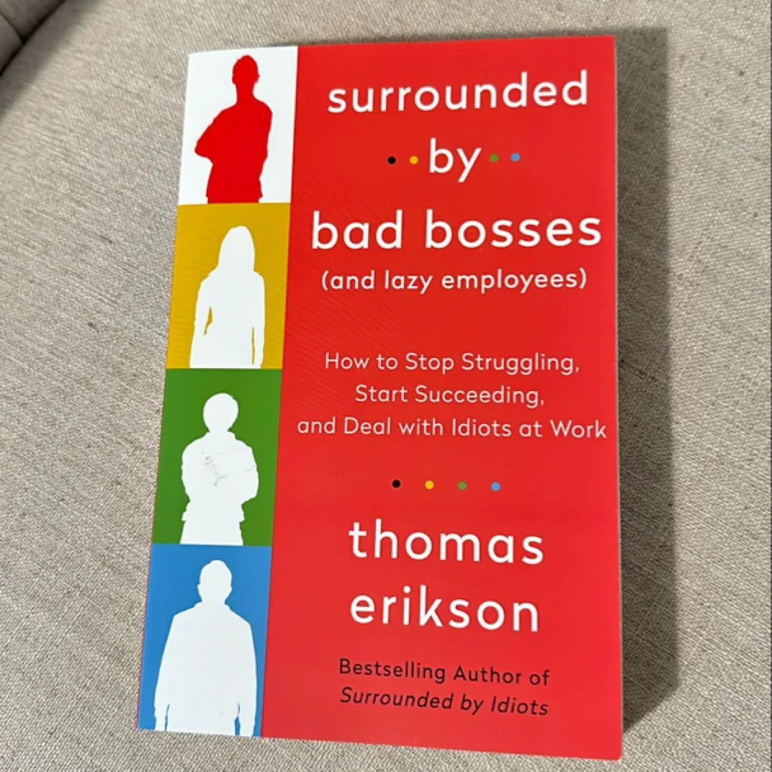 Cover of (HARDCOVER) Surrounded by Bad Bosses by Thomas Erikson