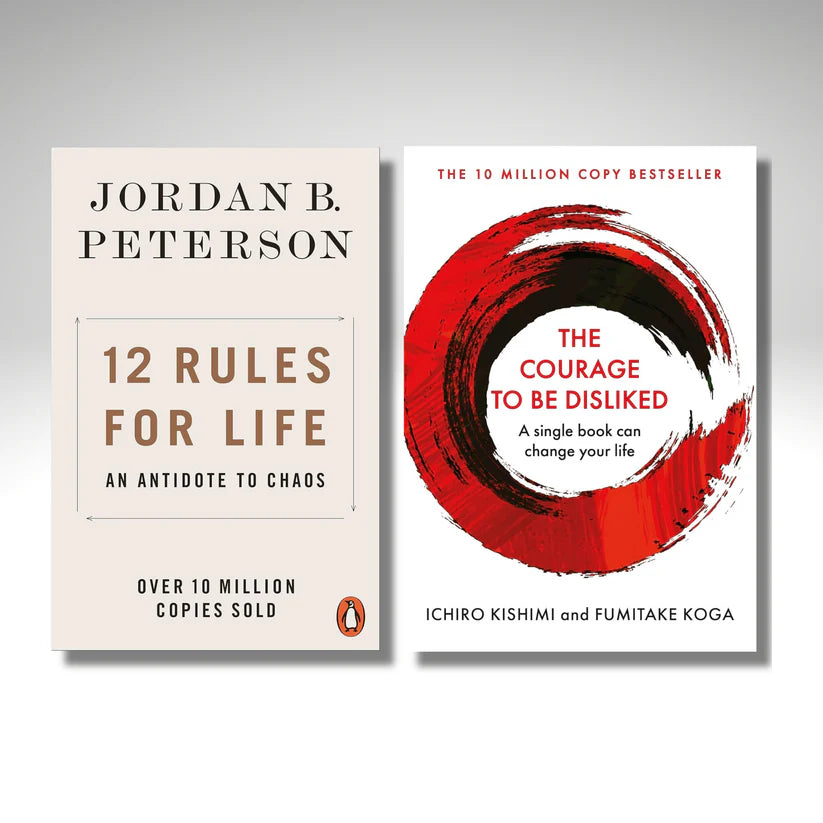 [Combo] The Courage To Be Disliked & 12 Rules For Life