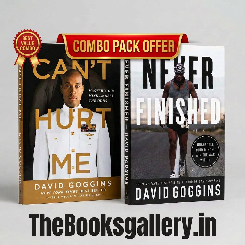 [Combo] Never Finished + Can't Hurt Me By David Goggins (Paperback)