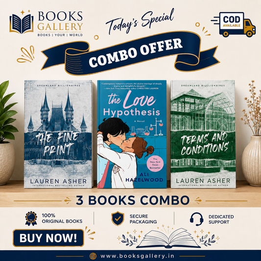 3 Books Combo: The Fine Print, The Love Hypothesis & Terms & Conditions | Bestselling Romance Paperback Collection