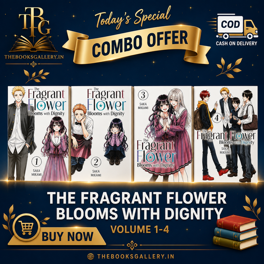 The Fragrant Flower Blooms with Dignity Vol. 1–4 Collection (Paperback) | Romance Manga Box Set | English Edition