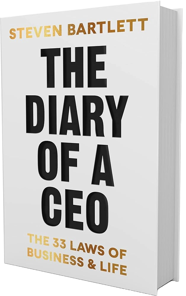 Cover of THE DIARY OF A CEO By STEVEN BARTLETT