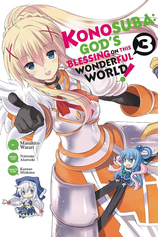 Konosuba Volume 1-3