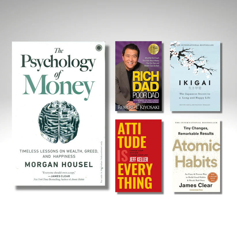 [Combo] 5-in-1 Life-Changing Success & Mindset Book Set