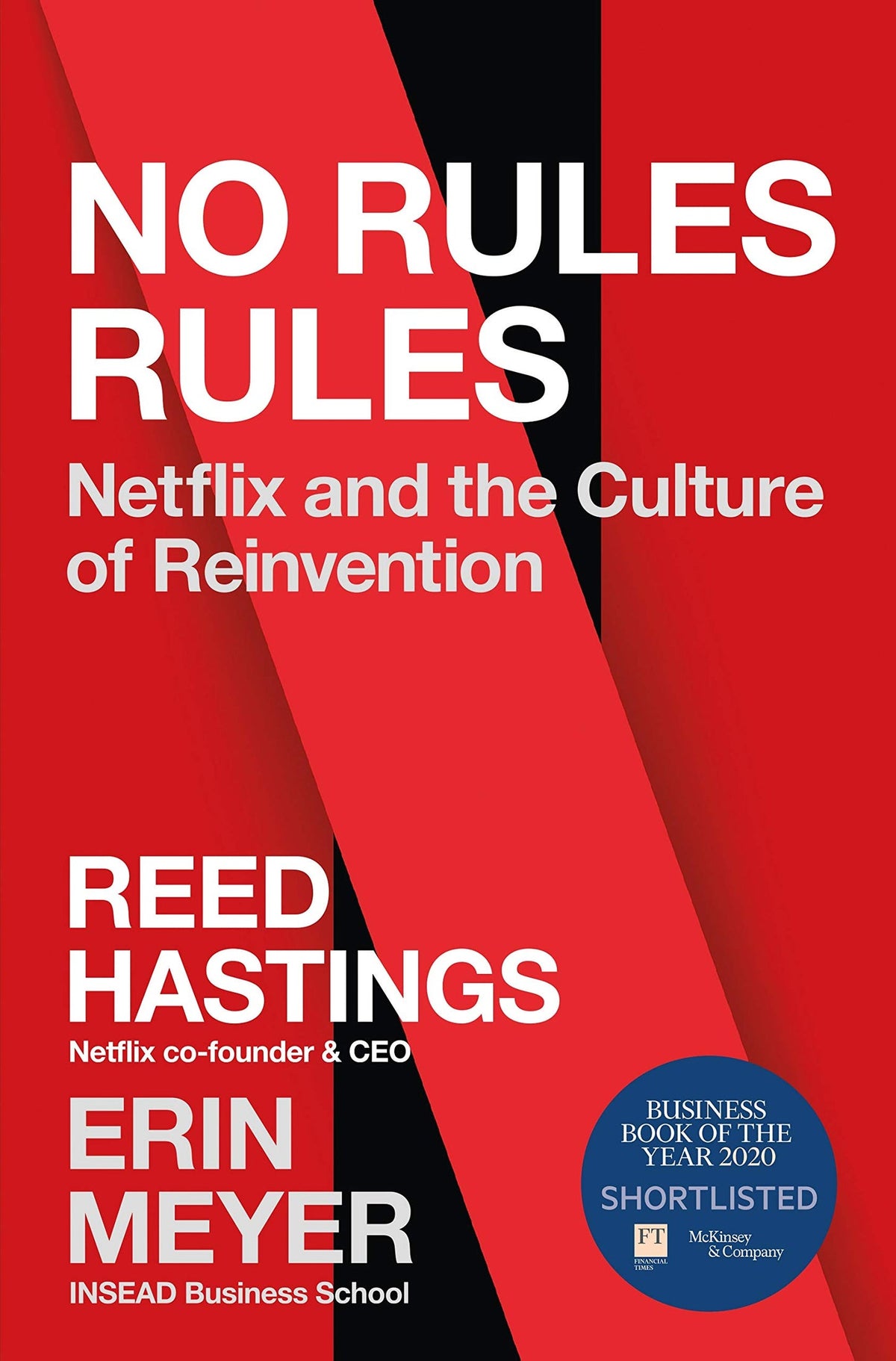 Cover of NO RULES RULES by REED HASTINGS