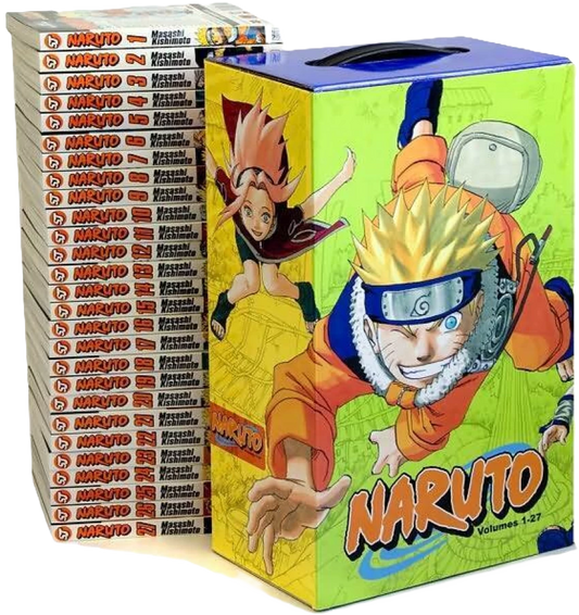 Naruto Boxed Set 1 (Volume 1-27) by Masashi Kishimoto