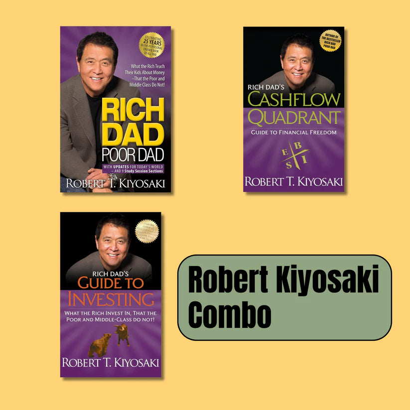 Cover of [Combo] 3 books : Robert Kiyosaki Combo (Paperback)