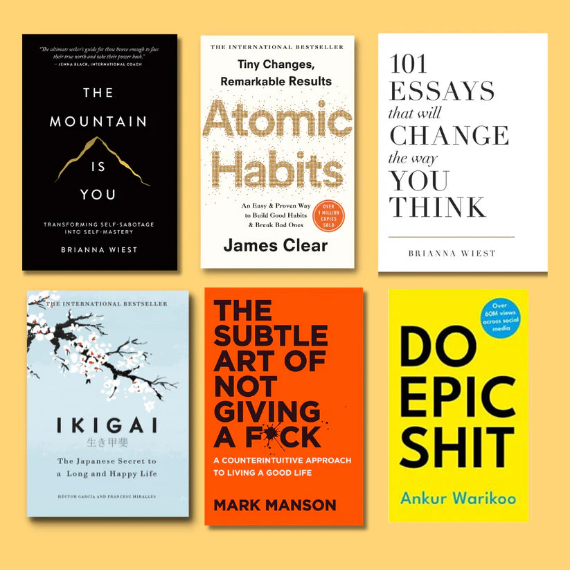 Cover of Bestseller Self Help Combo: 6 Books (Paperback)