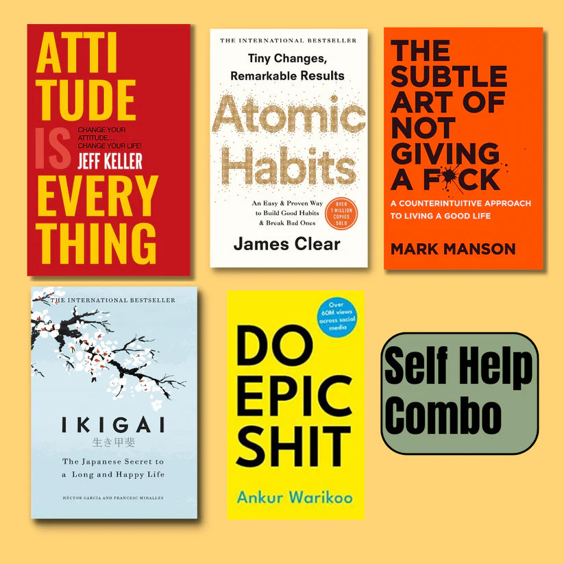 Cover of Self Help Combo: 5 Books (Paperback)