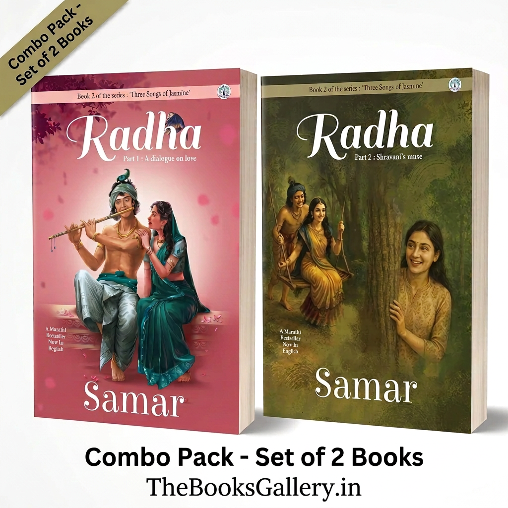 Radha Part 1 & 2 Combo Set - 'Three Songs of Jasmine' series by Samar (Paperback)