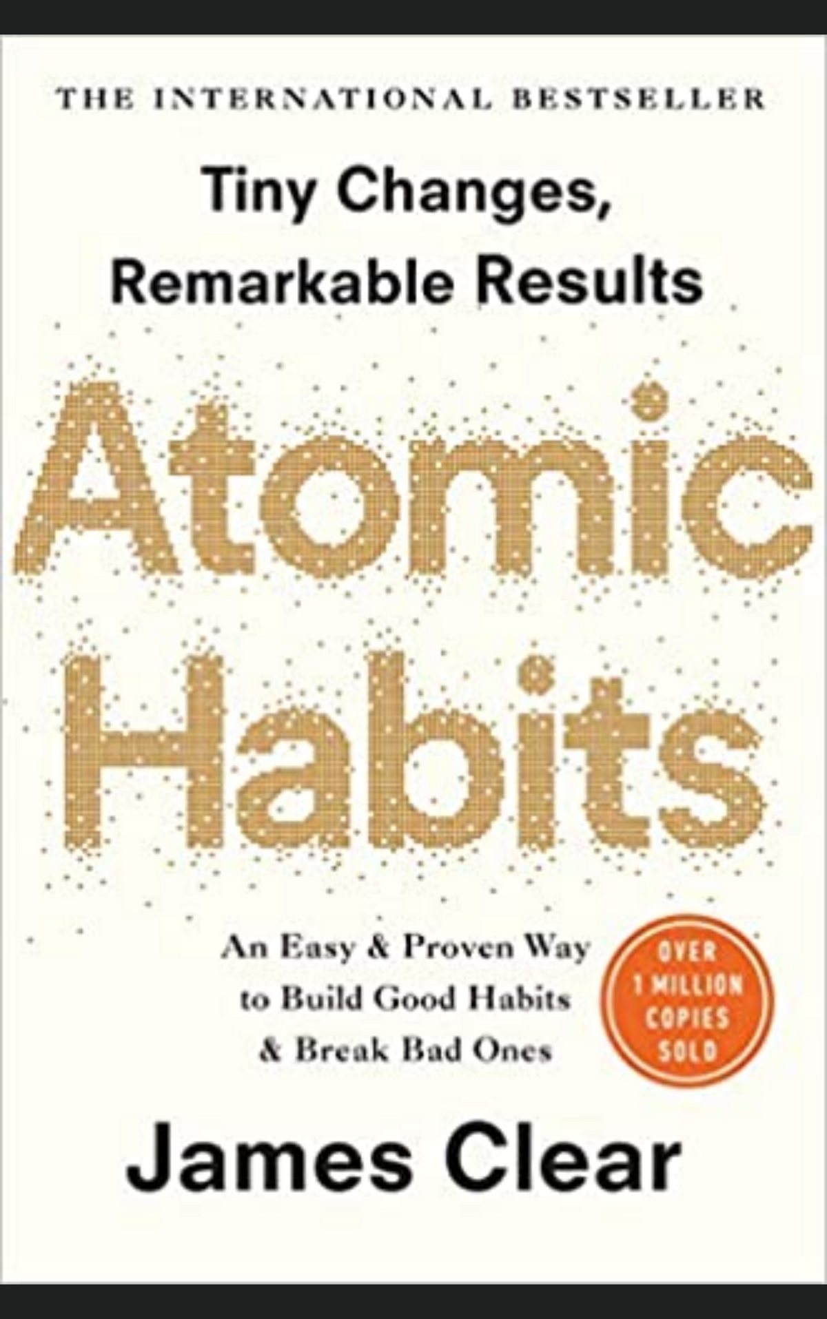 Cover of ATOMIC HABITS by JAMES CLEAR