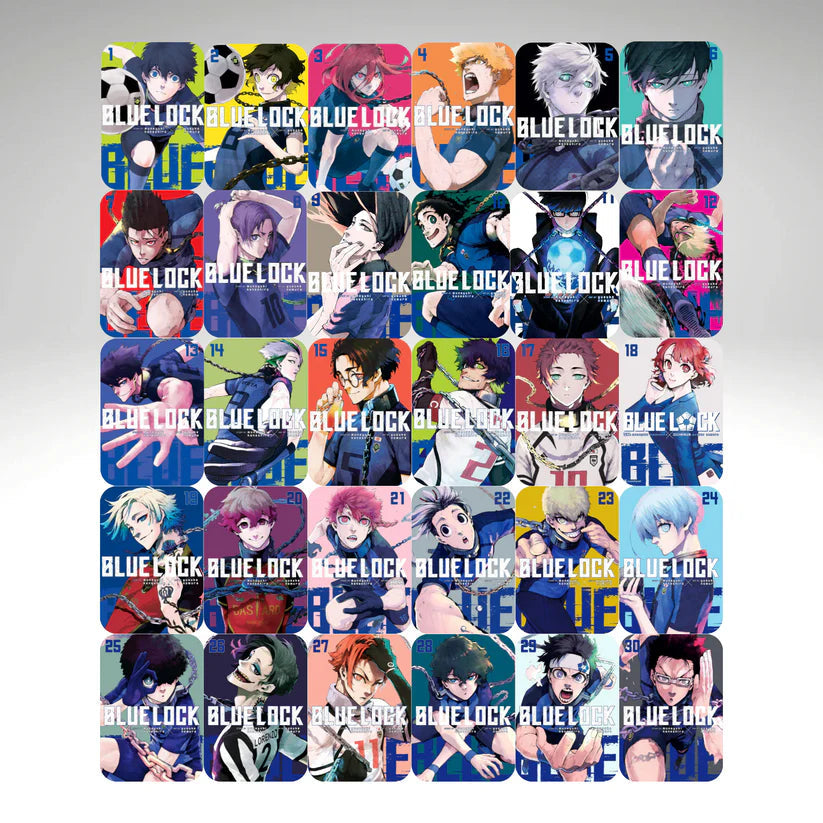 [Combo] Blue Lock Vol. 1–30 Complete Collection (Paperback) | Sports Manga Box Set | English Edition
