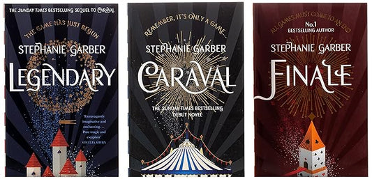 Caraval Trilogy by Stephanie Garber | Complete 3-Book Fantasy Romance Paperback Box Set
