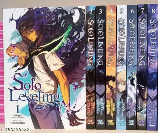 Solo Leveling Manga Vol. 1–11 by Chugong | Complete English Paperback Collection
