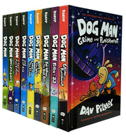 Cover of Dog Man Box Set (Books 1–10) by Dav Pilkey | Complete Paperback Graphic Novel Collection