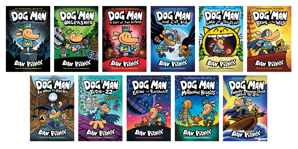 Dog Man Box Set (Books 1–10) by Dav Pilkey | Complete Paperback Graphic Novel Collection