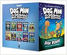 Dog Man Box Set (Books 1–10) by Dav Pilkey | Complete Paperback Graphic Novel Collection