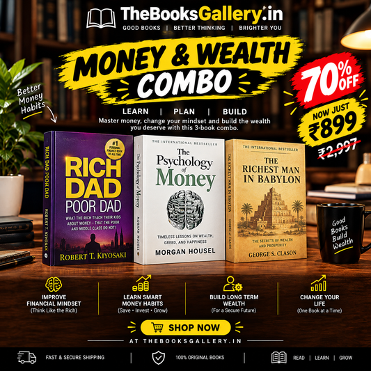 Cover of Money & Wealth Combo – 3 Books on Money, Wealth & Financial Mindset | 70% OFF