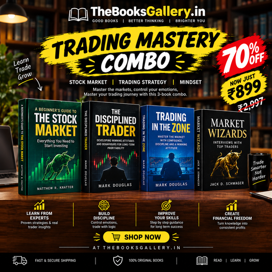 Cover of Trading Mastery Combo – 4 Books on Stock Market, Trading & Psychology | 70% OFF