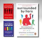 Cover of Combo 3 Book: Surrounded by Bad Bosses+Vampires+Liars by Thomas Erikson