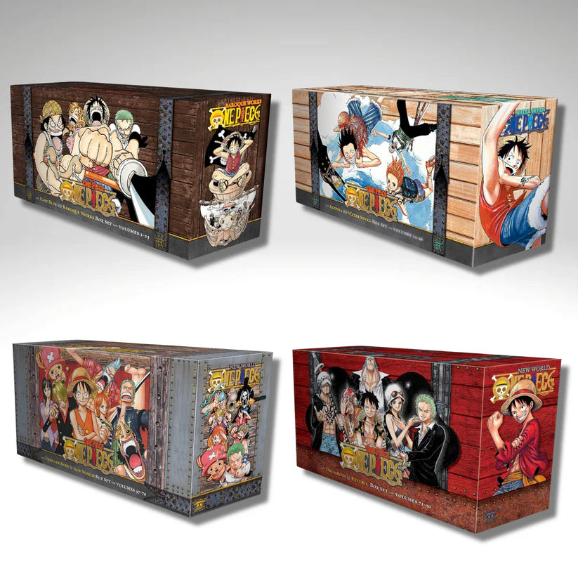 Cover of [Combo] One Piece Box Set Vol 1-4:- Manga Volumes (1-90)
