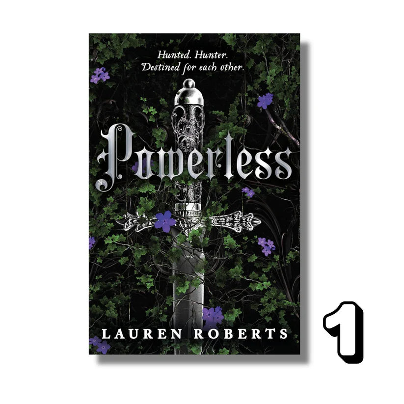 Powerless Series (4 Books) by Lauren Roberts | Complete Fantasy Romance Paperback Box Set