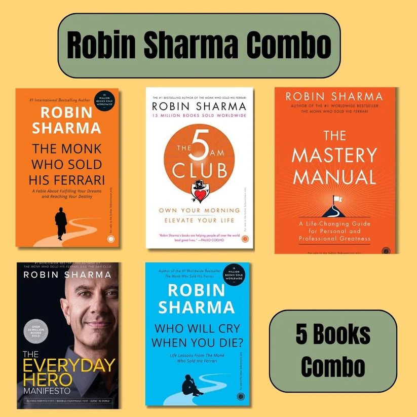 Cover of Robin Sharma Combo: 5 Books (Paperback)