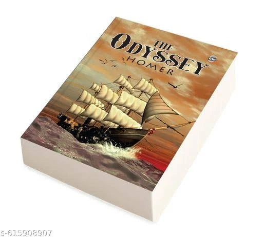 The Odyssey (Paperback) : Classic Ancient Literature, Famous Story of War and Wanderings, Legendary