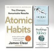 Cover of [Combo] Transform Your Life Book Set – Atomic Habits, Ikigai, Psychology of Money